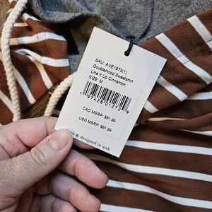 Ampersand Ave Double Neck Hoodie Womens Medium